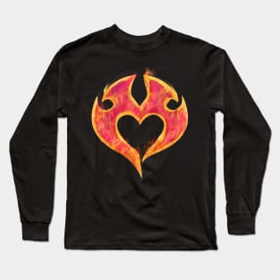 Firey Sigil Long Sleeve T-Shirt